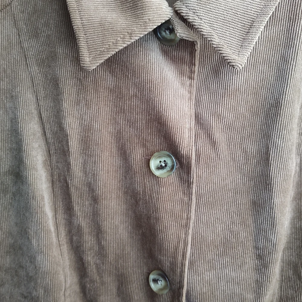 Kim Rogers women's blazer jacket color brown size 10 - Picture 6 of 8